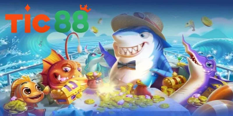 Bắn cá TIC88 bạn sẽ được hóa thân thành những tay săn cá cừ khôi